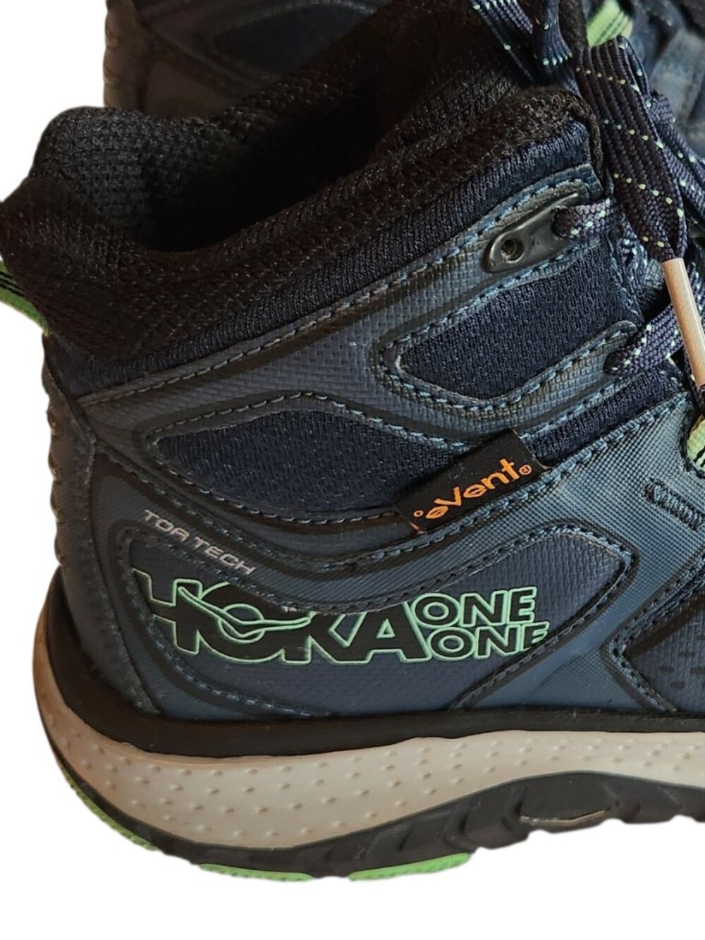 Hoka One One Tor Tech Mid WP Waterproof Hiking Boots, Size 7